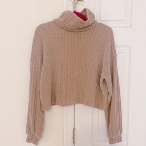 Altar’d State | Cropped Pink Sweater